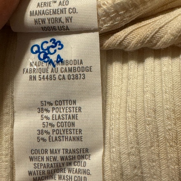 Aerie Rebel Cropped Tie Dyed Tank Top XS - Picture 7 of 8